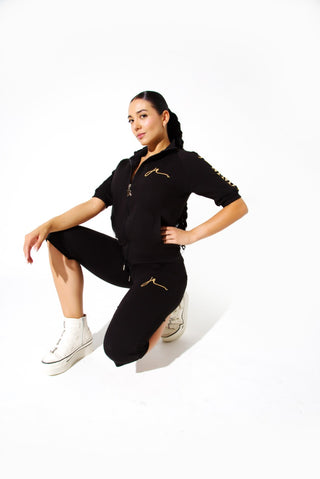 Foxy Short Sleeve Black