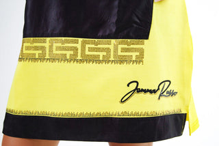 Miriam Hood Dress Yellow