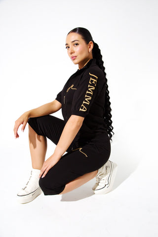 Foxy Short Sleeve Black