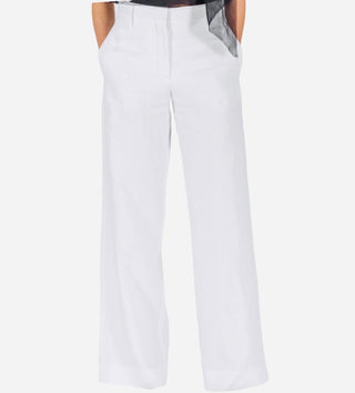 BIANCA WHITE LINEN PANTS