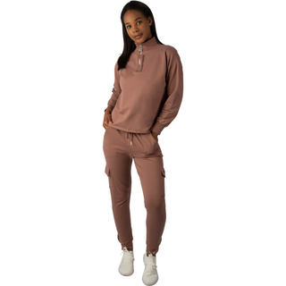 COOL & CLASSY SWEATSHIRT & JOGGER PANTS MATCHING SET